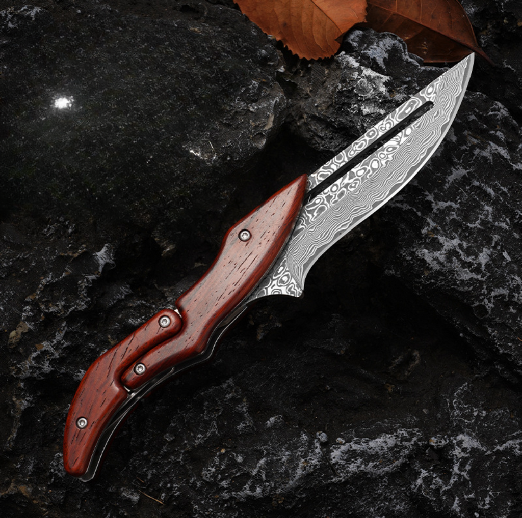 NOVO – Canivete Dobrável Damasco Pro