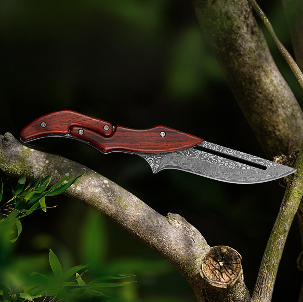 NOVO – Canivete Dobrável Damasco Pro