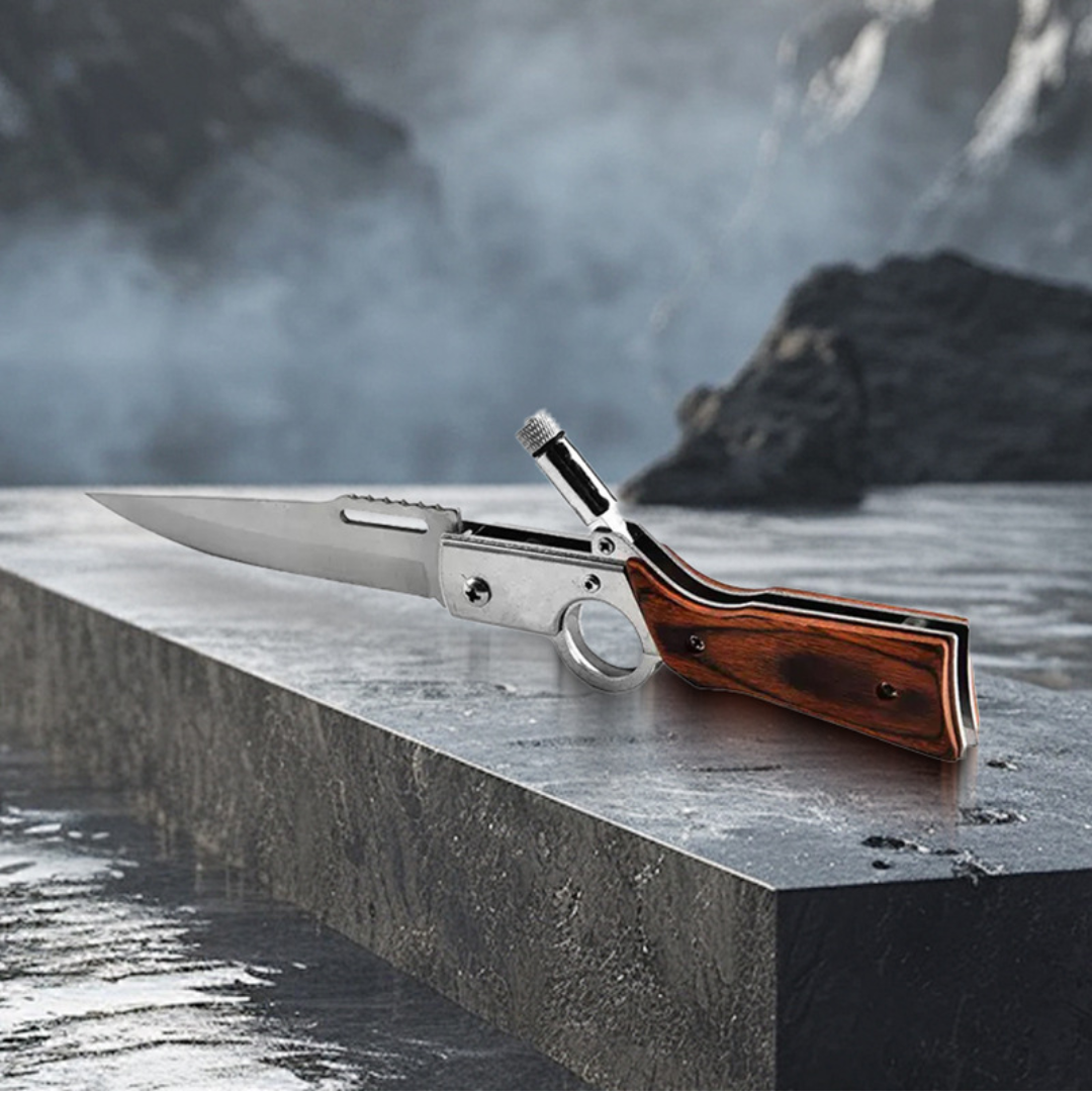 Faca Dobrável de Campismo estilo AK