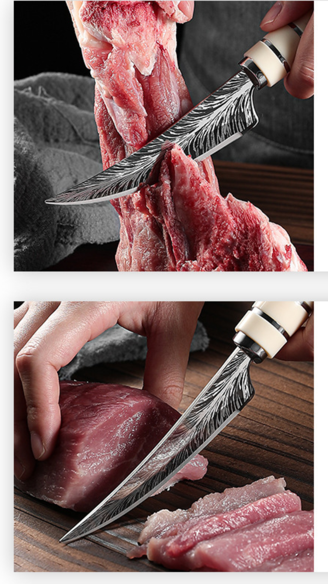 Faca Desossadora Curva